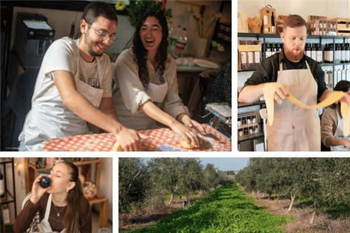 סדנת פסטה טרייה בכרם קסום - כולל טעימות שמן זית, יין וארוחה